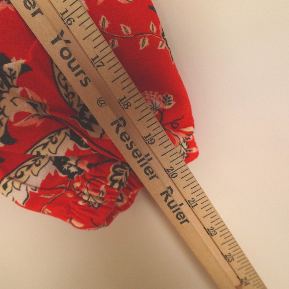 FARM Rio Orange Floral Printed Romper - Picture 12 of 16